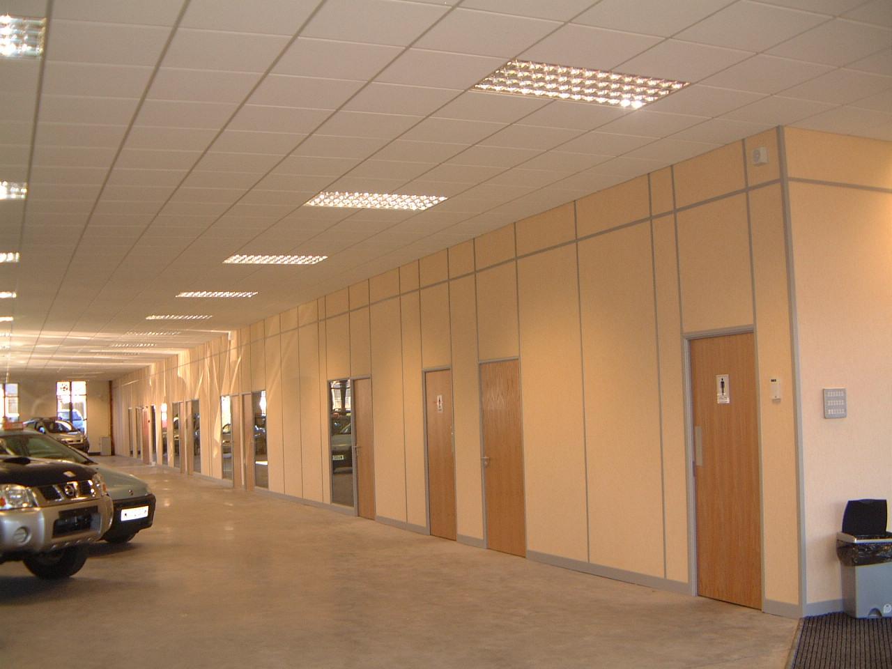 Large Area Partitioning and Lighting 